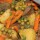 Guiso de ternera -ragout- con patatas, zanahorias y guisantes
